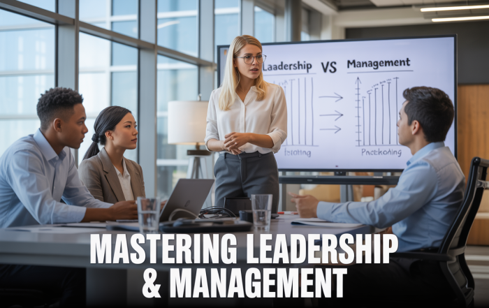 mastering leadership and management