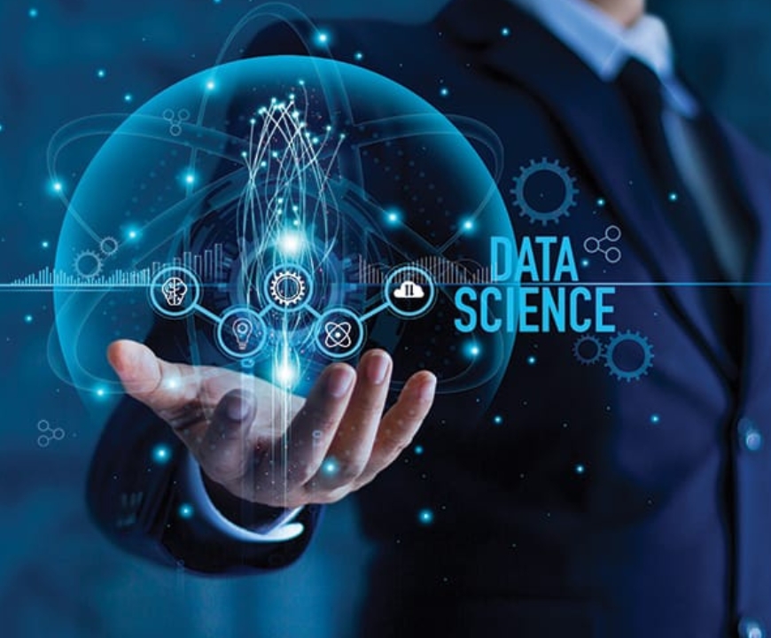 business analytics dashboard with graphs, charts, and kpis used in data science training programme