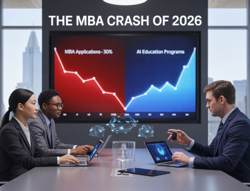 The MBA Crash of 2026: Applications Plunge 30% at Top Schools, Why Smart Leaders Are Choosing AI Diplomas Instead