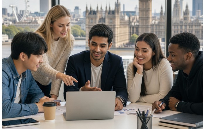 business management diploma london international students