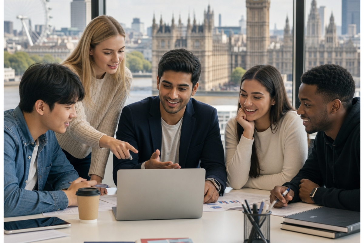 business management diploma london international students