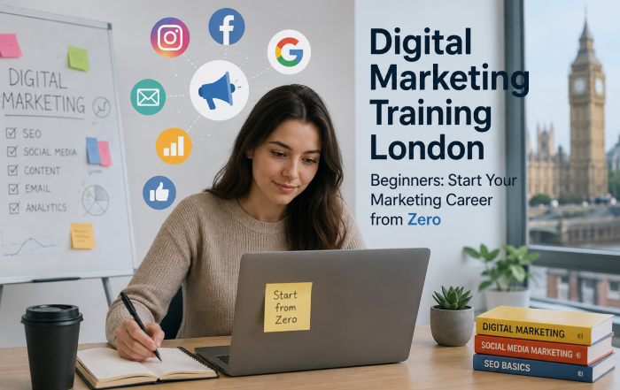 digital marketing training london beginners no experience lsbuk certificate
